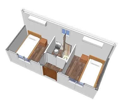 Imagem ilustrativa de Casa container pronta